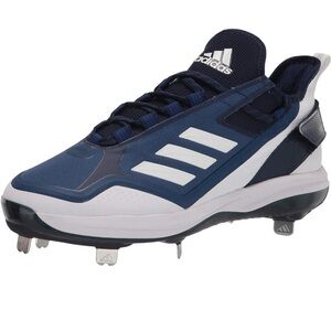 Adidas Icon 7 Boost Men's Size 10.5 Metal Baseball Cleats Navy Blue S23851